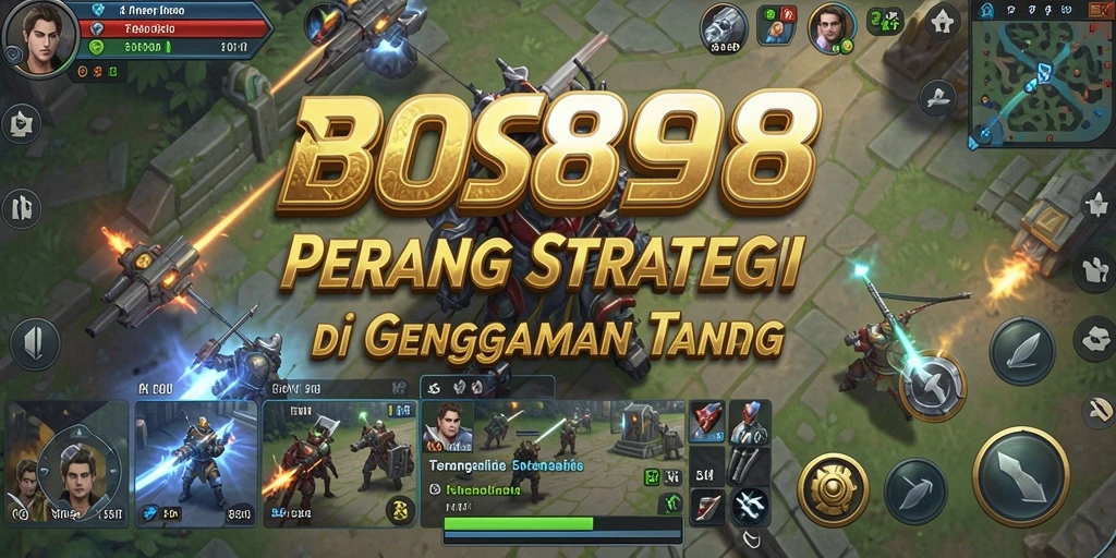 Tampilan gameplay BOS898 yang menegangkan dan penuh taktik.