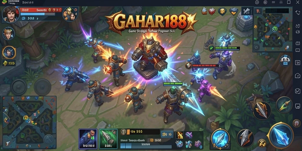 Tampilan gameplay GAHAR188 yang mendebarkan dan strategis.