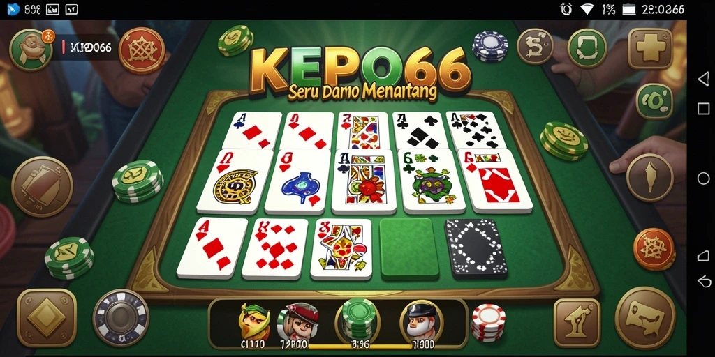 Tampilan gameplay KEPO66 yang menarik dan interaktif.