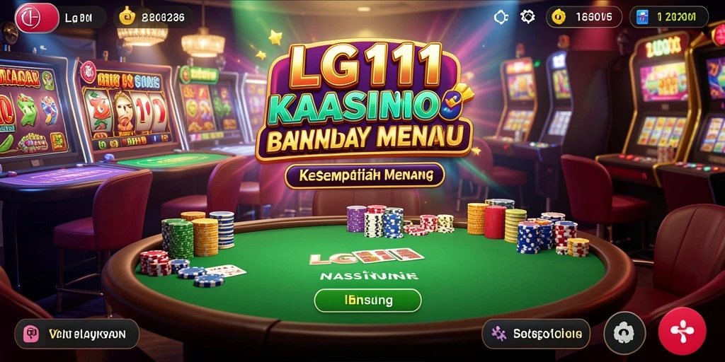 Tampilan menarik dari gameplay seru LG111 yang menawarkan pengalaman Kasino terbaik.